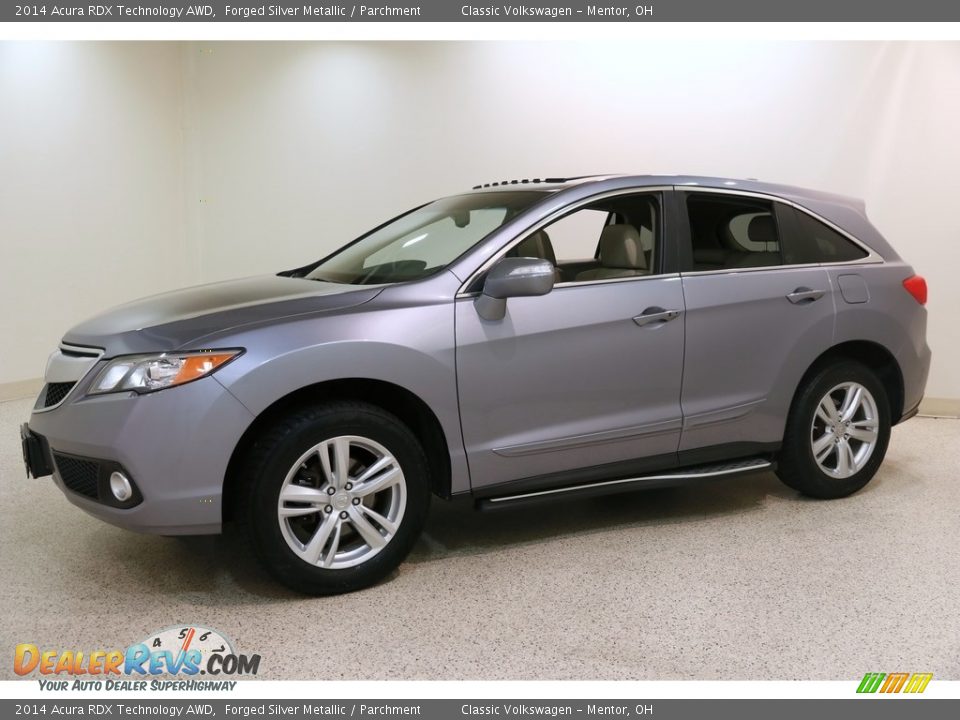 2014 Acura RDX Technology AWD Forged Silver Metallic / Parchment Photo #3