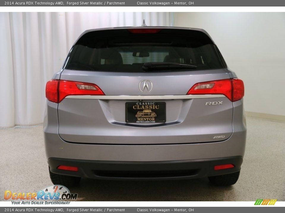 2014 Acura RDX Technology AWD Forged Silver Metallic / Parchment Photo #19