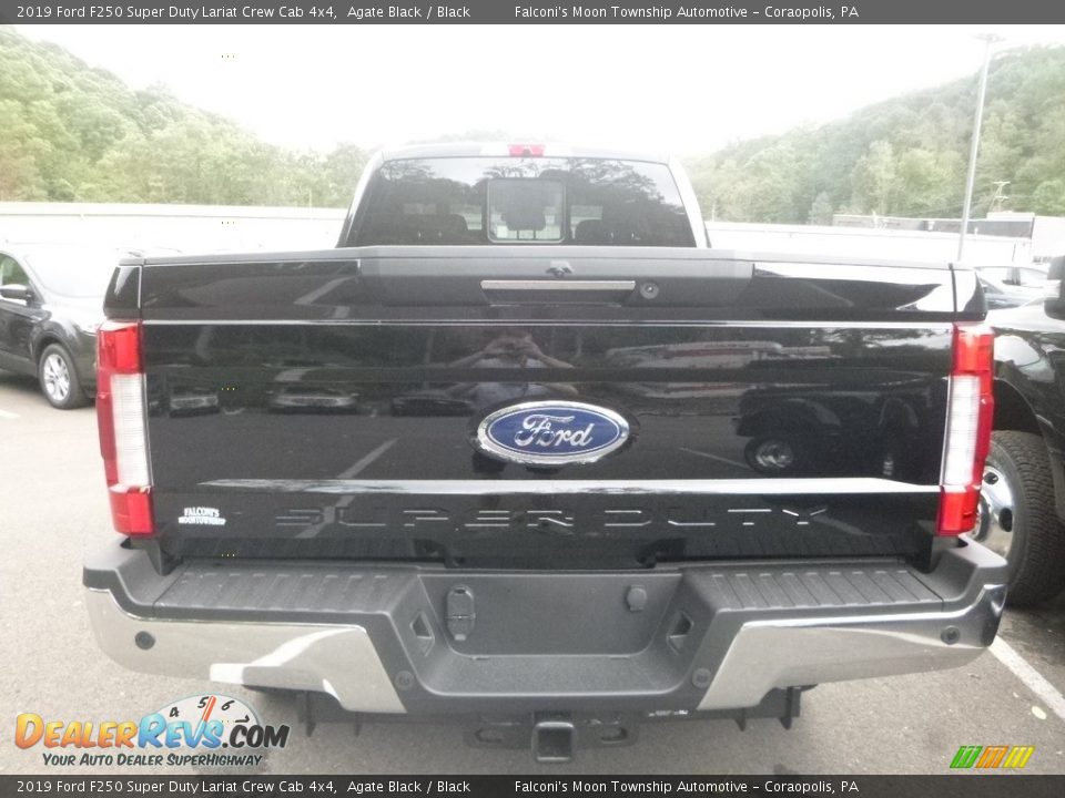 2019 Ford F250 Super Duty Lariat Crew Cab 4x4 Agate Black / Black Photo #4