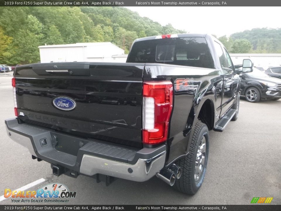 2019 Ford F250 Super Duty Lariat Crew Cab 4x4 Agate Black / Black Photo #5