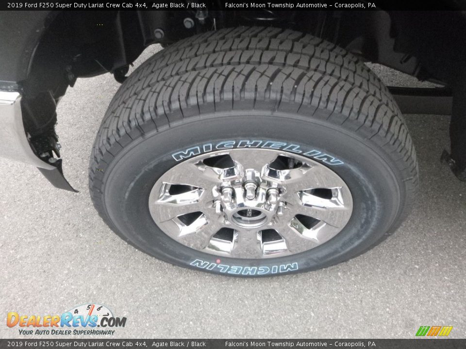2019 Ford F250 Super Duty Lariat Crew Cab 4x4 Agate Black / Black Photo #7