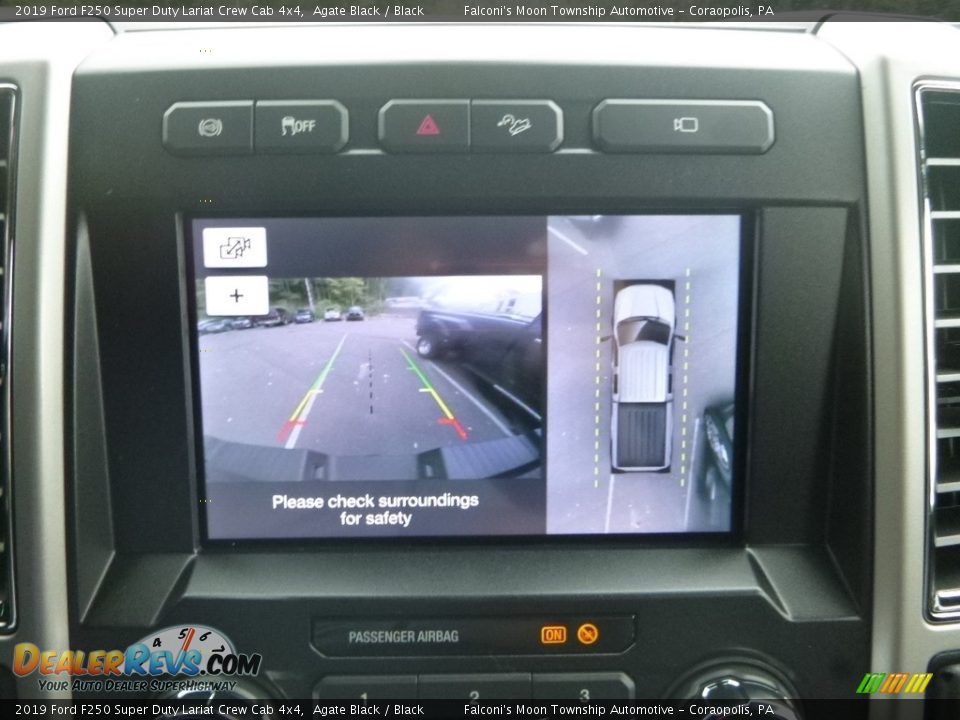 2019 Ford F250 Super Duty Lariat Crew Cab 4x4 Agate Black / Black Photo #15