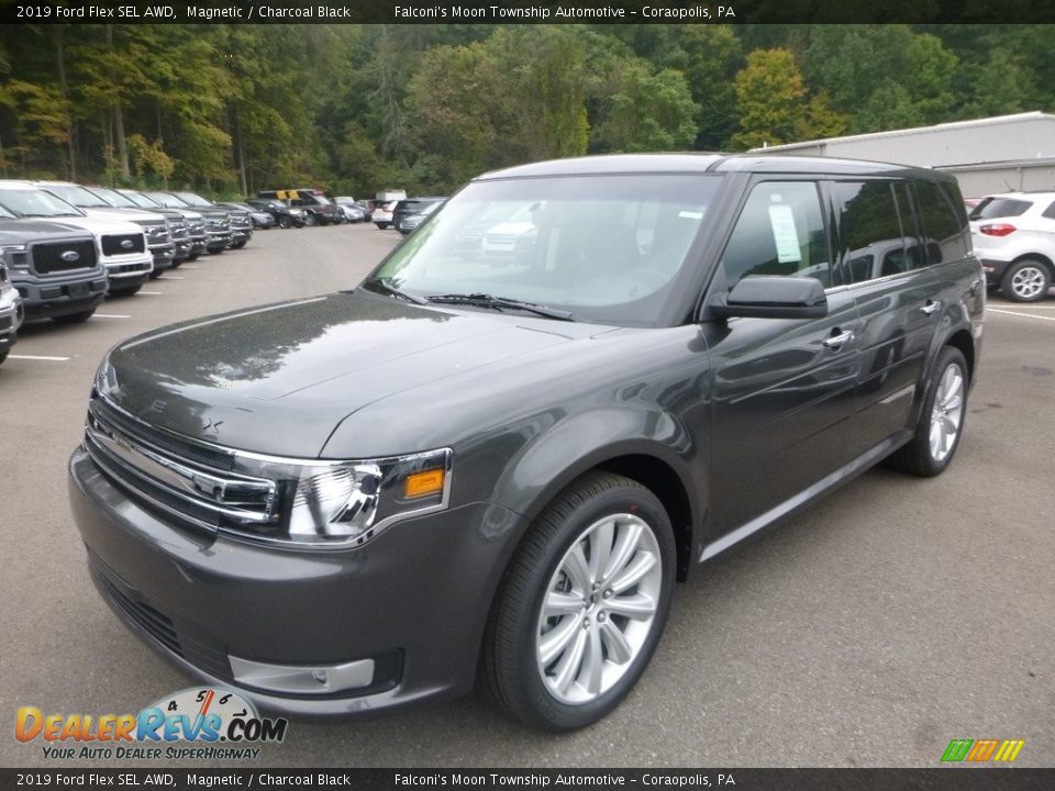 Magnetic 2019 Ford Flex SEL AWD Photo #5