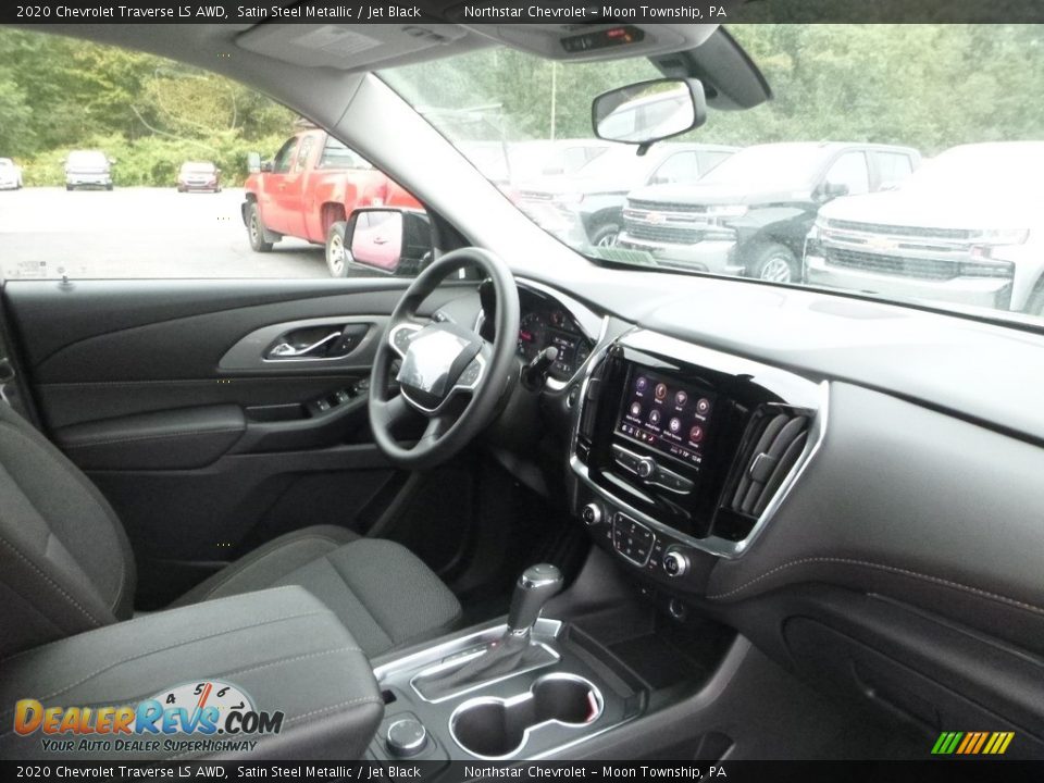 2020 Chevrolet Traverse LS AWD Satin Steel Metallic / Jet Black Photo #10