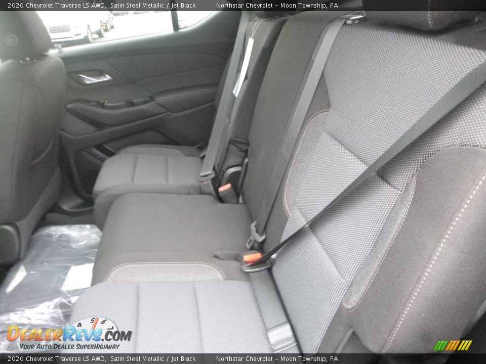 2020 Chevrolet Traverse LS AWD Satin Steel Metallic / Jet Black Photo #11