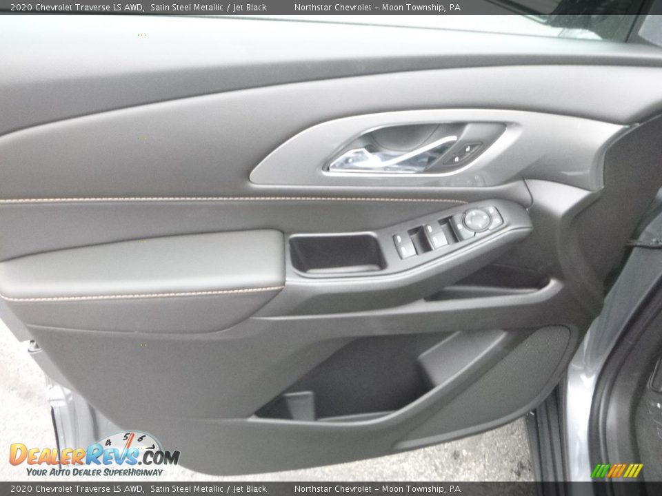 2020 Chevrolet Traverse LS AWD Satin Steel Metallic / Jet Black Photo #13