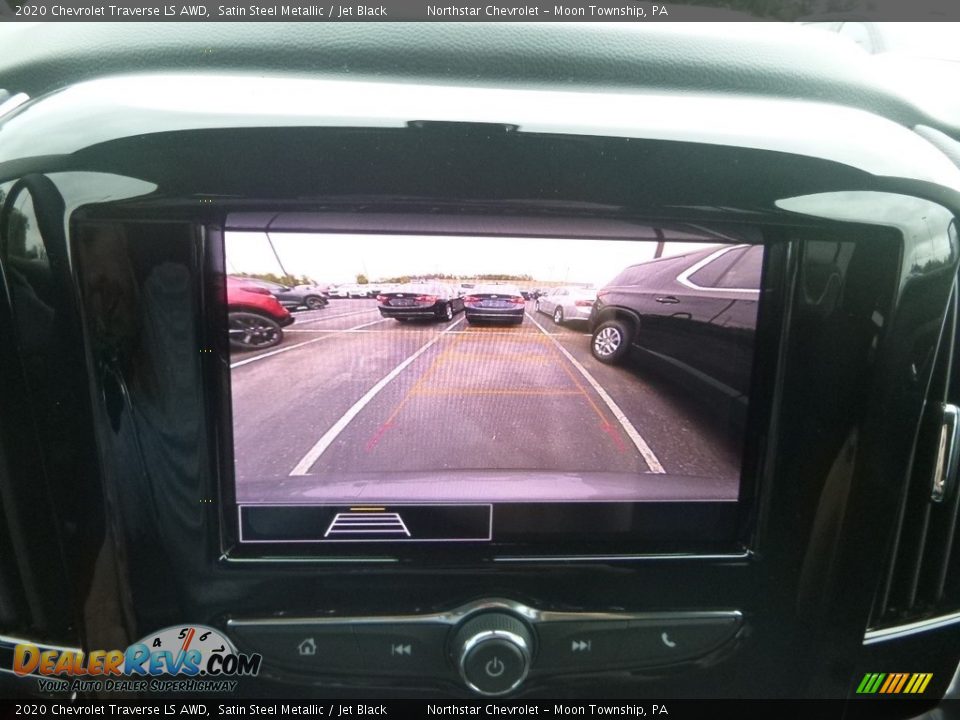 2020 Chevrolet Traverse LS AWD Satin Steel Metallic / Jet Black Photo #17