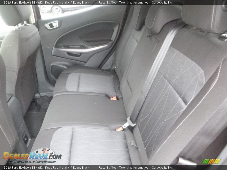 2019 Ford EcoSport SE 4WD Ruby Red Metallic / Ebony Black Photo #8