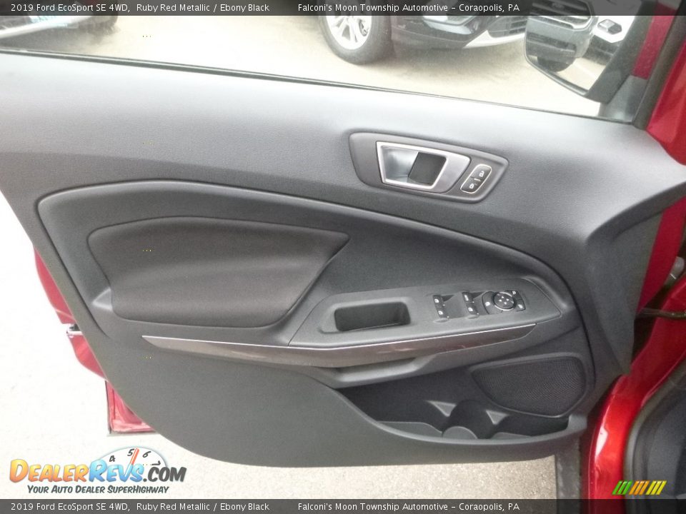 2019 Ford EcoSport SE 4WD Ruby Red Metallic / Ebony Black Photo #11
