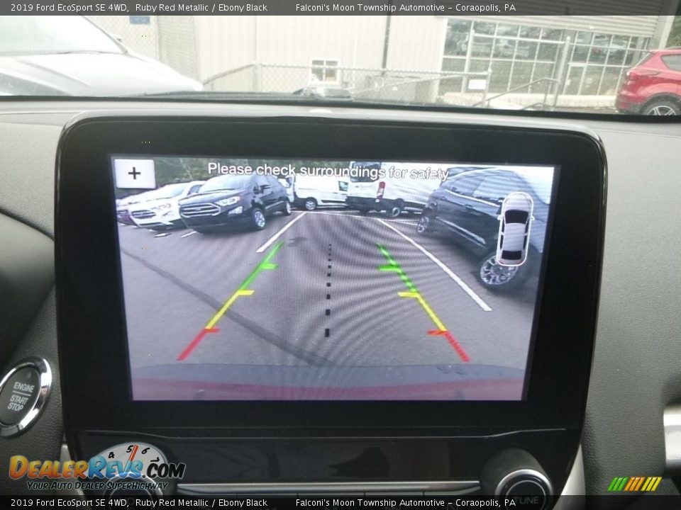 2019 Ford EcoSport SE 4WD Ruby Red Metallic / Ebony Black Photo #15