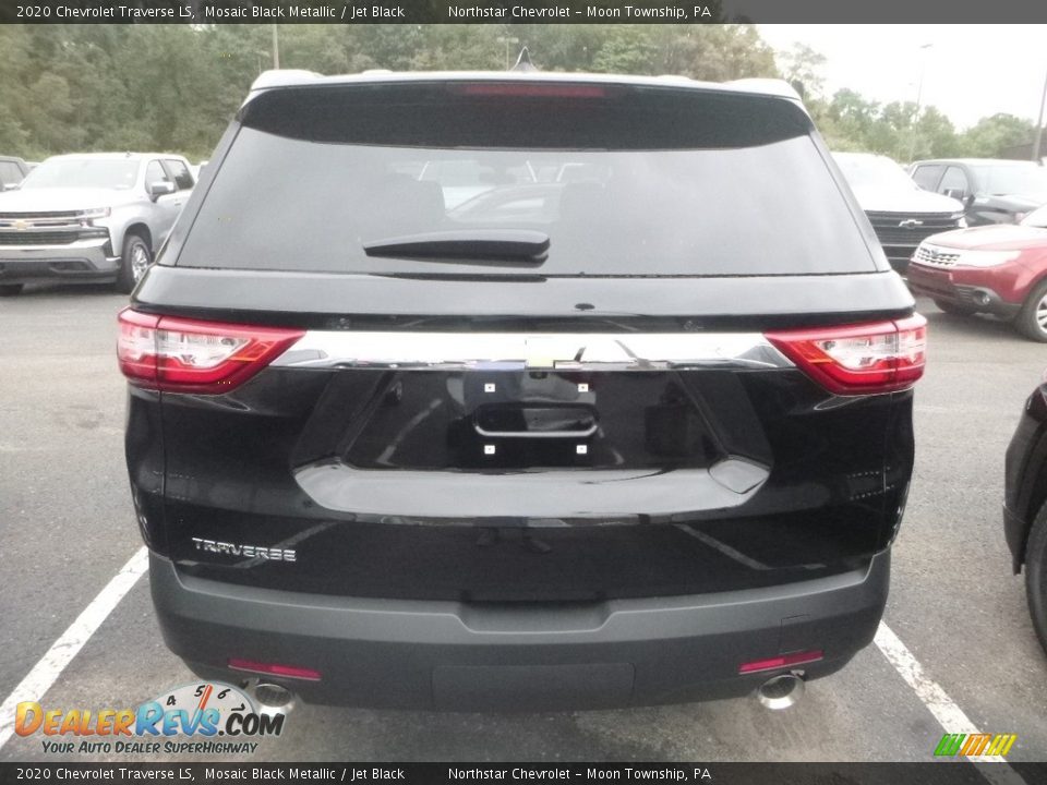 2020 Chevrolet Traverse LS Mosaic Black Metallic / Jet Black Photo #5