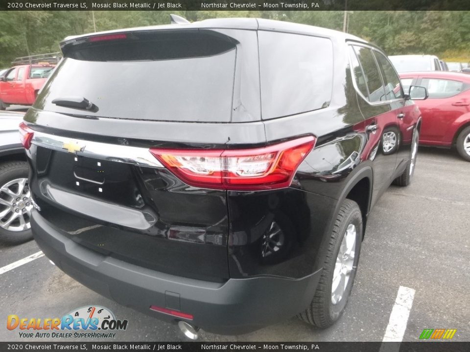 2020 Chevrolet Traverse LS Mosaic Black Metallic / Jet Black Photo #6