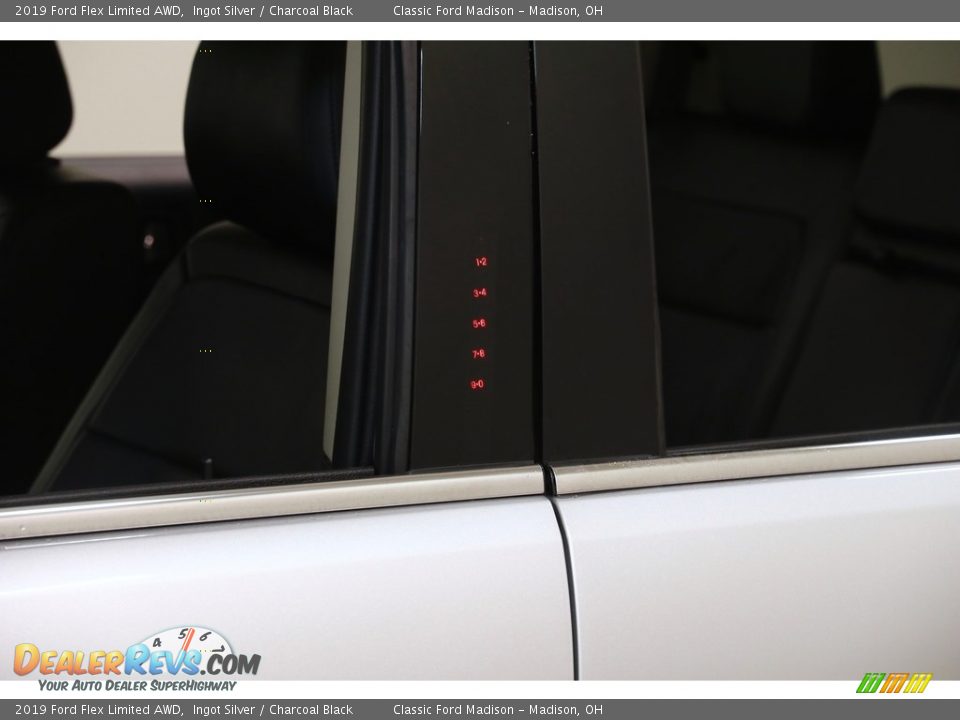 2019 Ford Flex Limited AWD Ingot Silver / Charcoal Black Photo #4