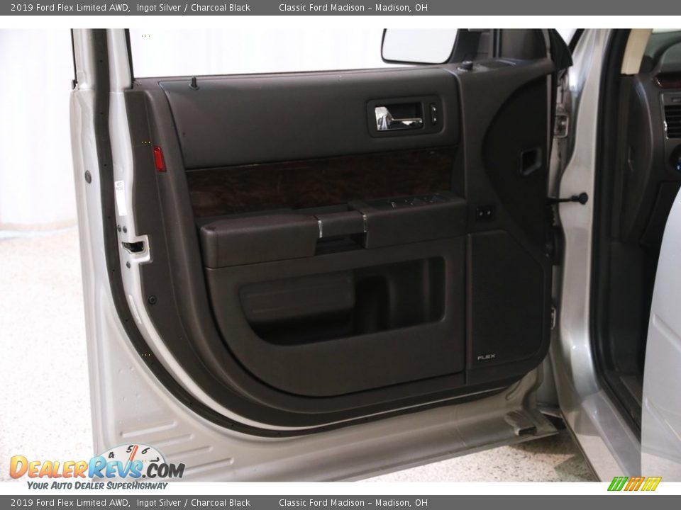2019 Ford Flex Limited AWD Ingot Silver / Charcoal Black Photo #5