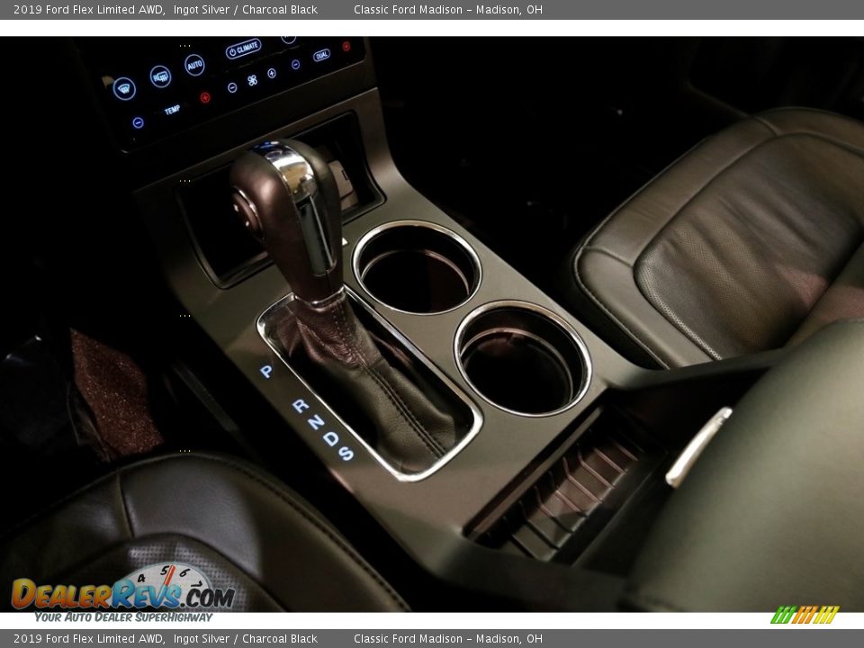 2019 Ford Flex Limited AWD Ingot Silver / Charcoal Black Photo #17
