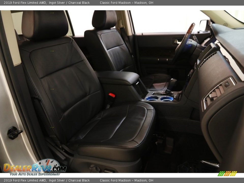 2019 Ford Flex Limited AWD Ingot Silver / Charcoal Black Photo #18