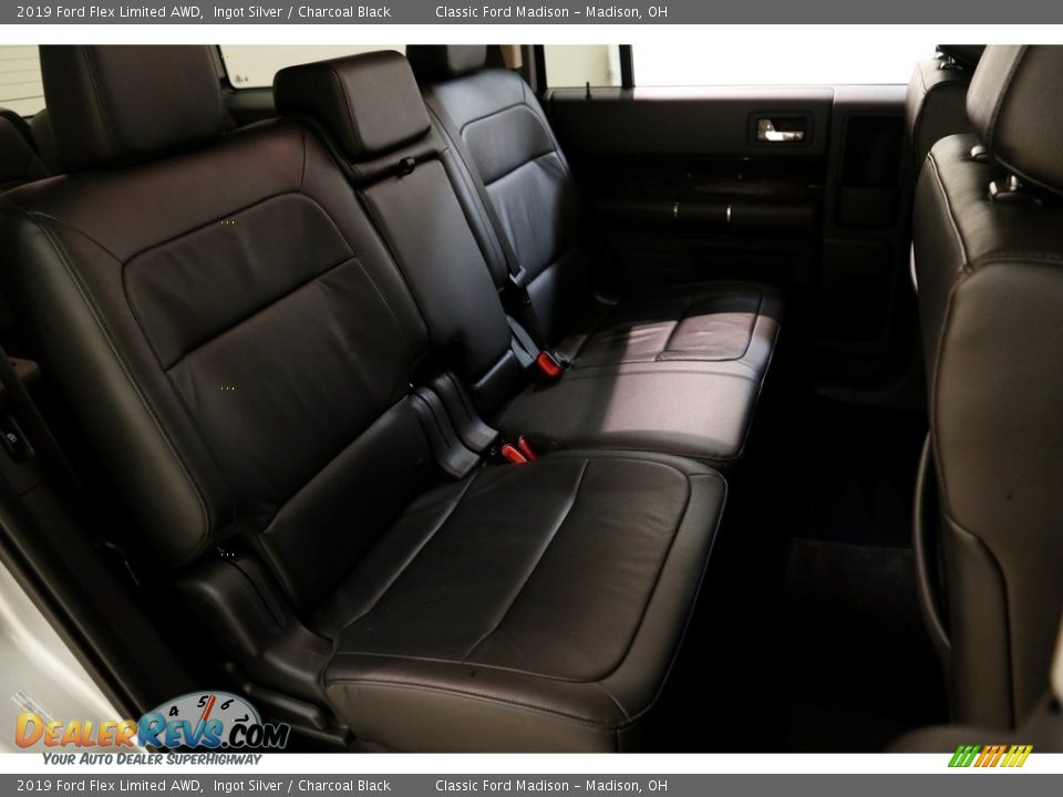2019 Ford Flex Limited AWD Ingot Silver / Charcoal Black Photo #19