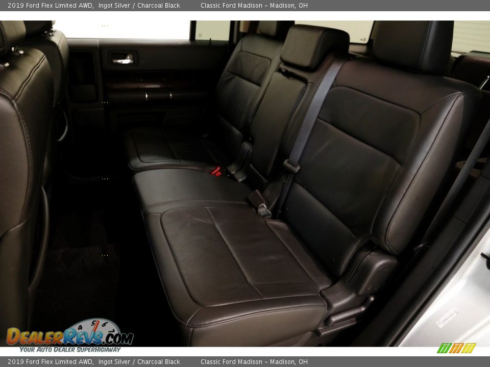 2019 Ford Flex Limited AWD Ingot Silver / Charcoal Black Photo #20
