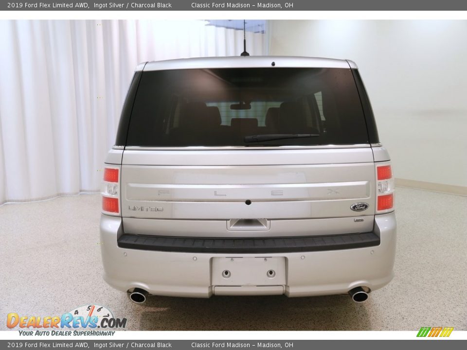 2019 Ford Flex Limited AWD Ingot Silver / Charcoal Black Photo #22