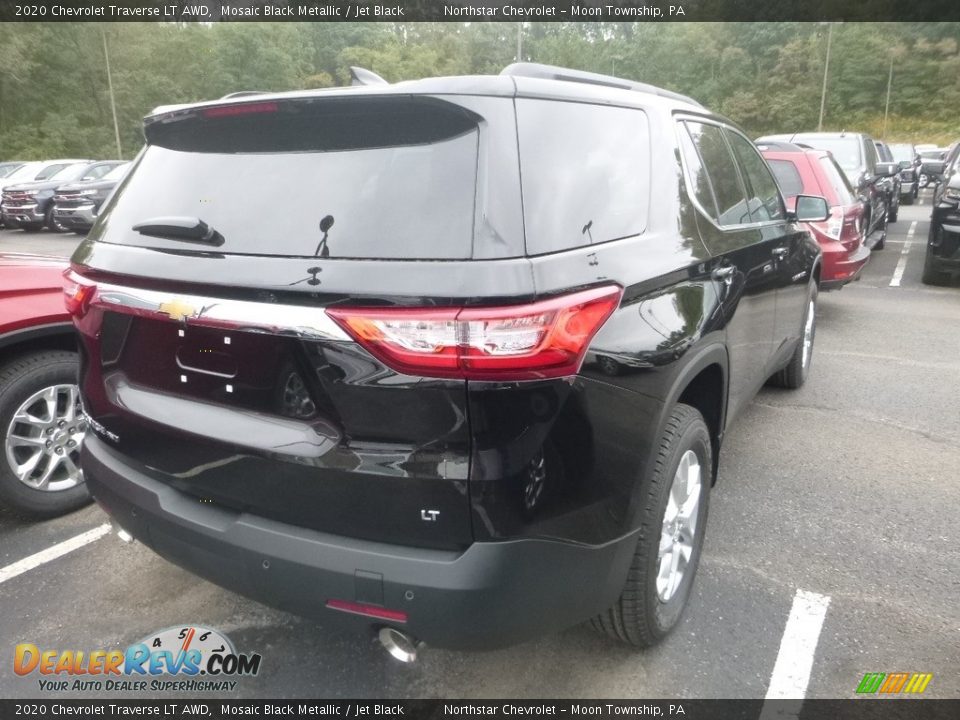 2020 Chevrolet Traverse LT AWD Mosaic Black Metallic / Jet Black Photo #5