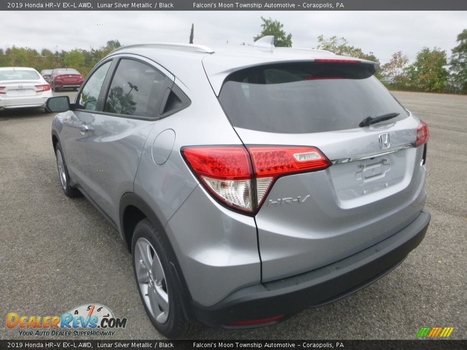 2019 Honda HR-V EX-L AWD Lunar Silver Metallic / Black Photo #2