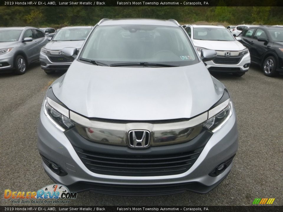 2019 Honda HR-V EX-L AWD Lunar Silver Metallic / Black Photo #6