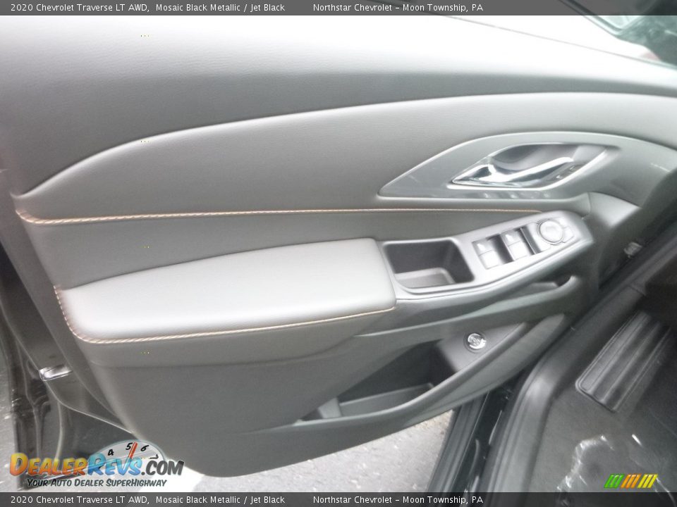 2020 Chevrolet Traverse LT AWD Mosaic Black Metallic / Jet Black Photo #14