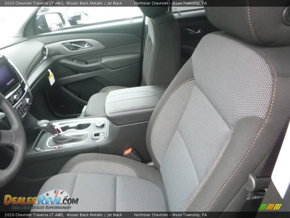 2020 Chevrolet Traverse LT AWD Mosaic Black Metallic / Jet Black Photo #15