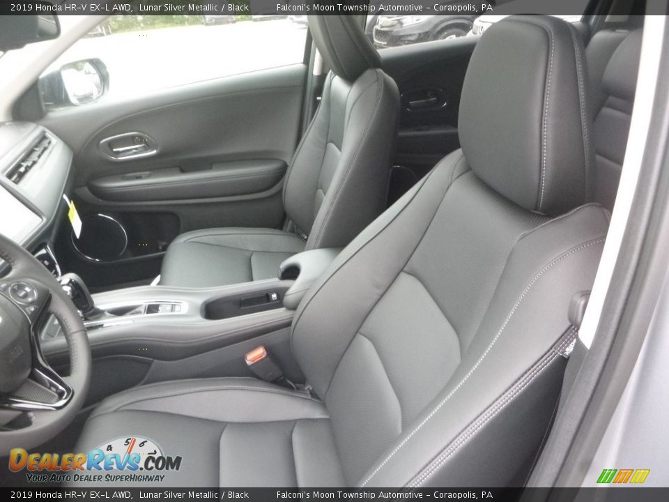 Front Seat of 2019 Honda HR-V EX-L AWD Photo #8