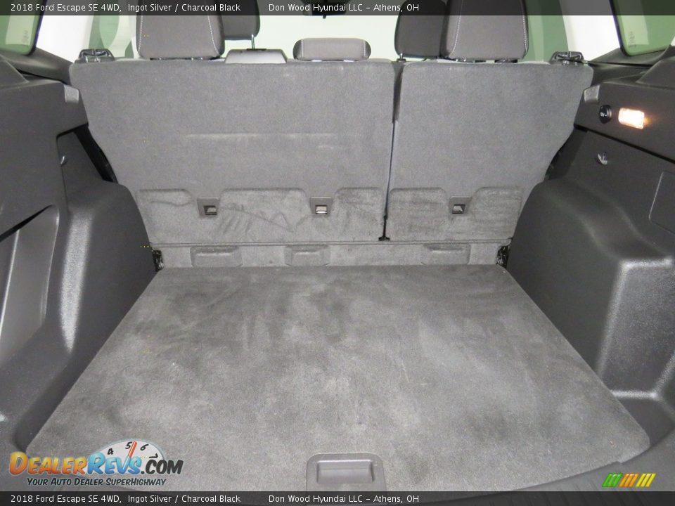 2018 Ford Escape SE 4WD Ingot Silver / Charcoal Black Photo #8