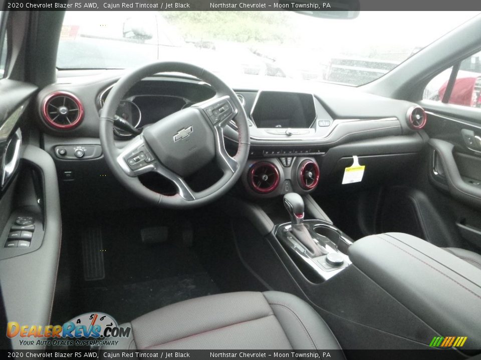 Jet Black Interior - 2020 Chevrolet Blazer RS AWD Photo #10