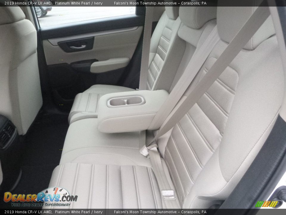 Rear Seat of 2019 Honda CR-V LX AWD Photo #9