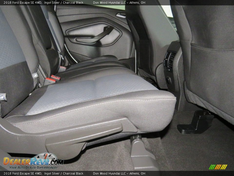 2018 Ford Escape SE 4WD Ingot Silver / Charcoal Black Photo #16