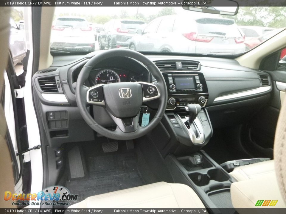 Dashboard of 2019 Honda CR-V LX AWD Photo #10