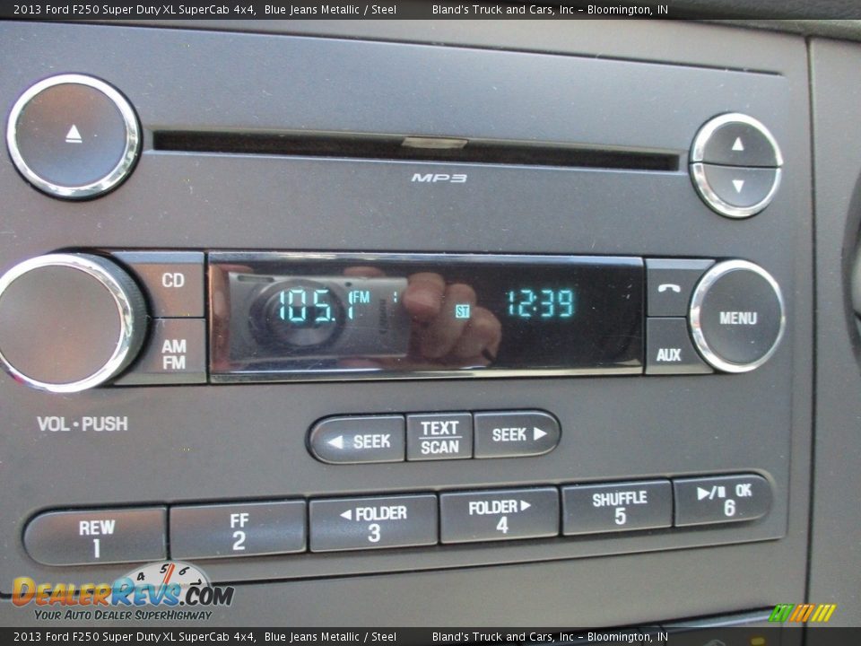 2013 Ford F250 Super Duty XL SuperCab 4x4 Blue Jeans Metallic / Steel Photo #18