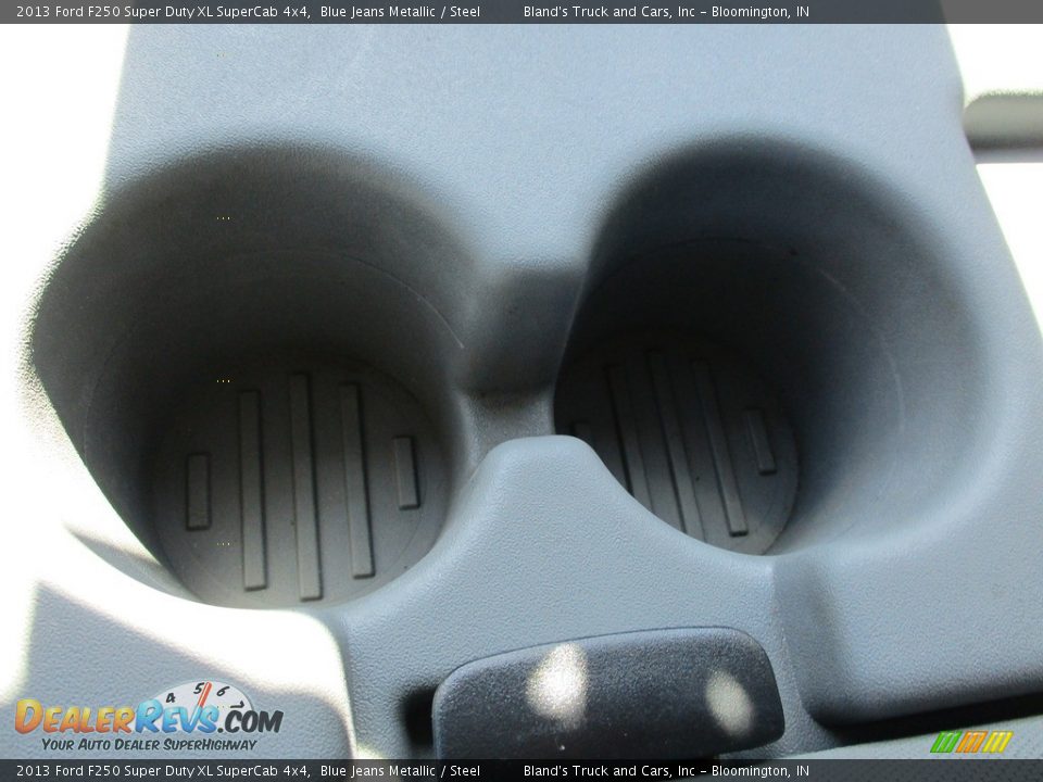 2013 Ford F250 Super Duty XL SuperCab 4x4 Blue Jeans Metallic / Steel Photo #24