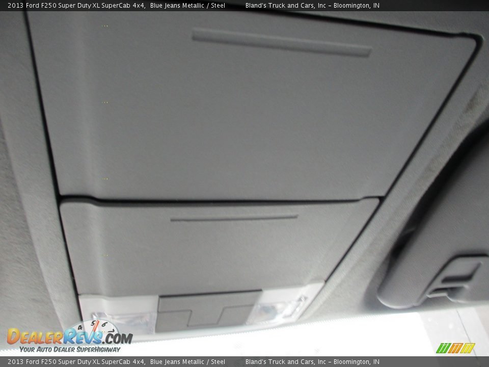 2013 Ford F250 Super Duty XL SuperCab 4x4 Blue Jeans Metallic / Steel Photo #25