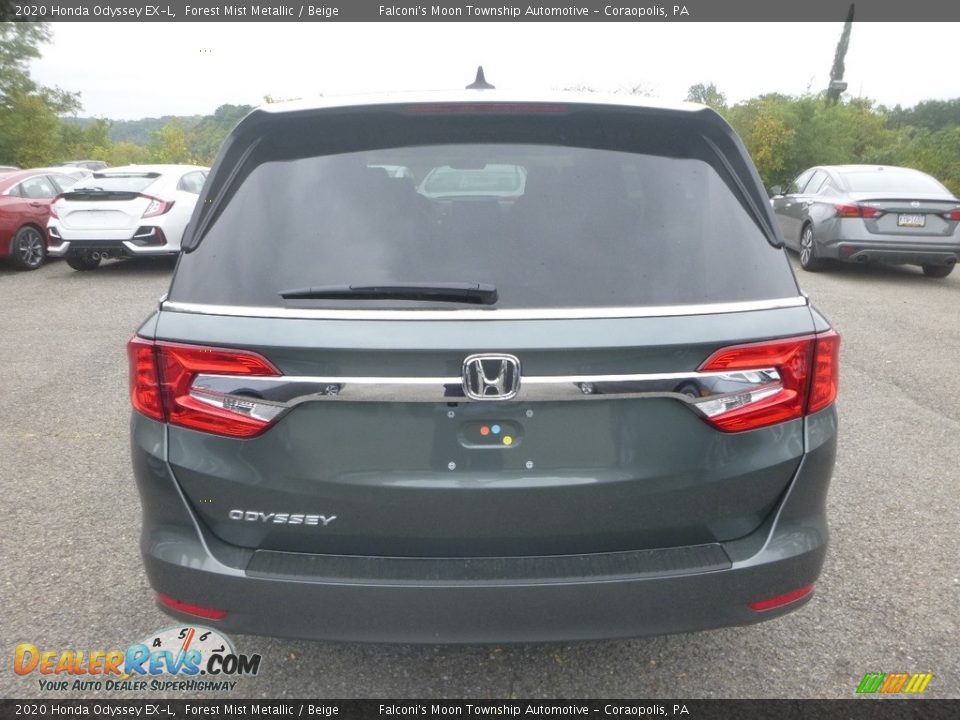 2020 Honda Odyssey EX-L Forest Mist Metallic / Beige Photo #3