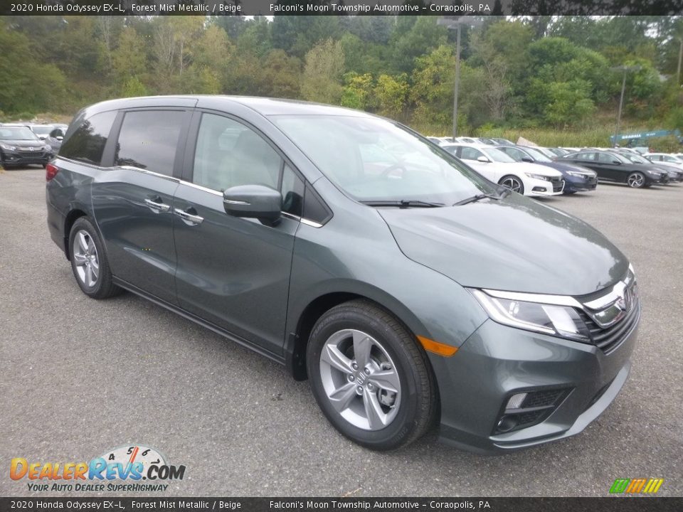 Front 3/4 View of 2020 Honda Odyssey EX-L Photo #5