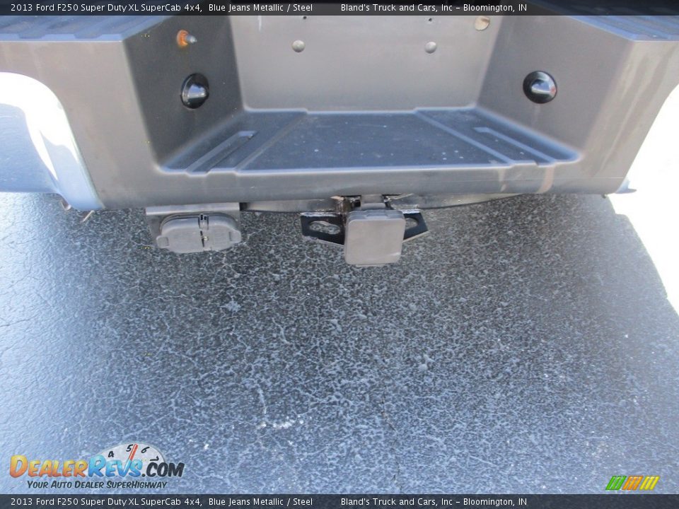 2013 Ford F250 Super Duty XL SuperCab 4x4 Blue Jeans Metallic / Steel Photo #32