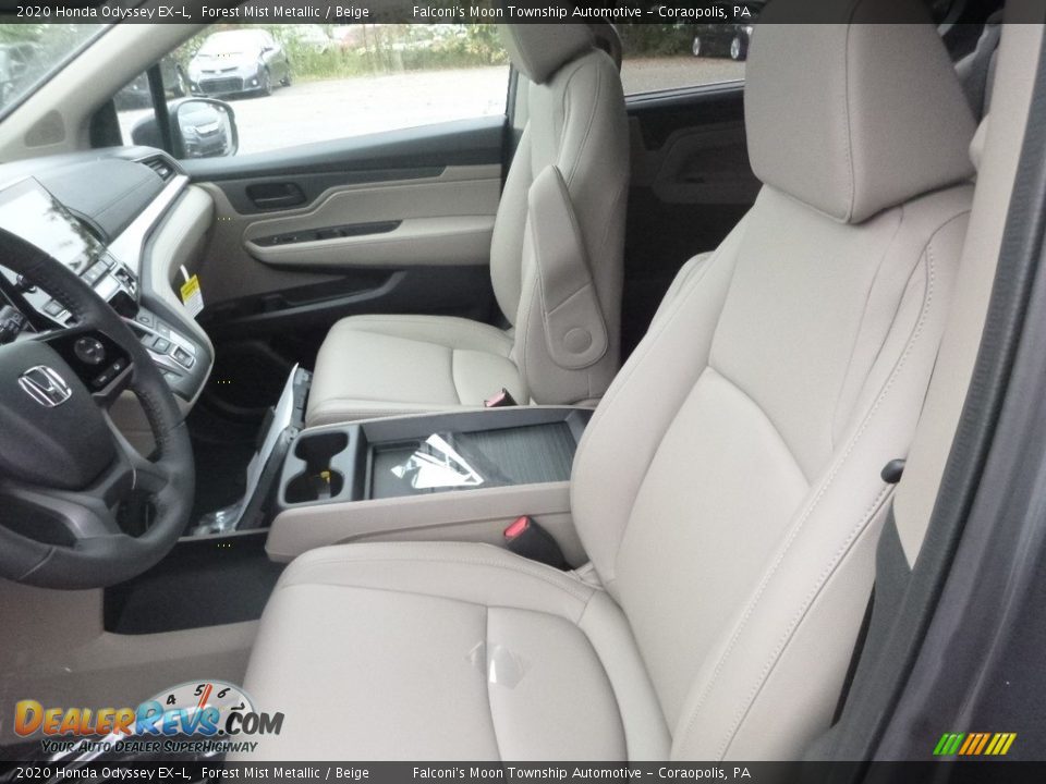 Front Seat of 2020 Honda Odyssey EX-L Photo #8