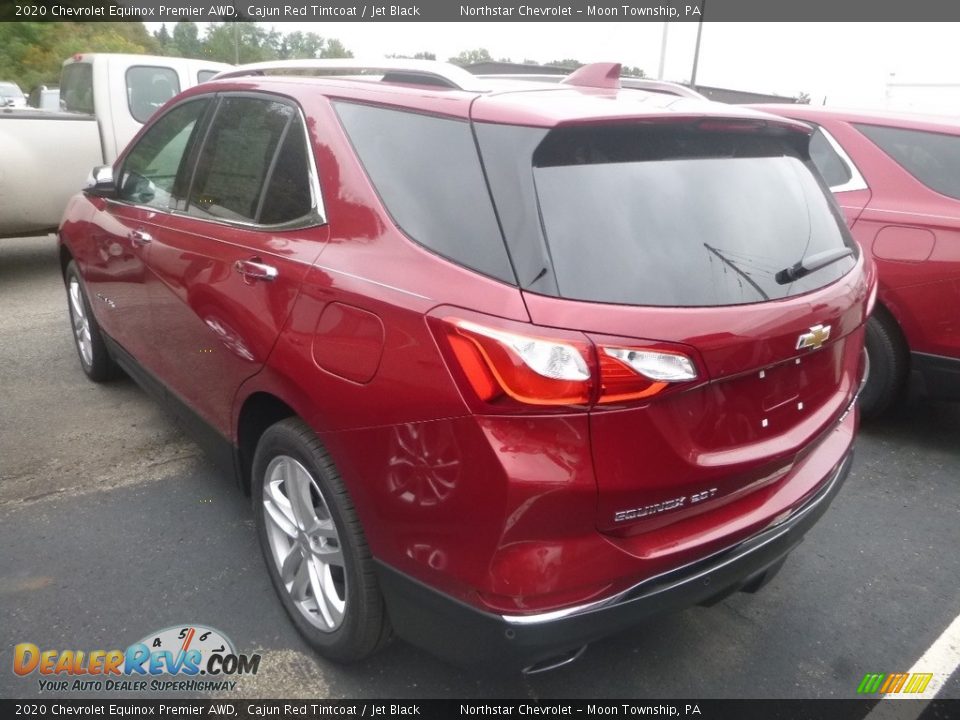 2020 Chevrolet Equinox Premier AWD Cajun Red Tintcoat / Jet Black Photo #3