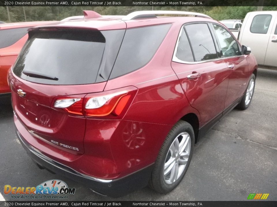 2020 Chevrolet Equinox Premier AWD Cajun Red Tintcoat / Jet Black Photo #4