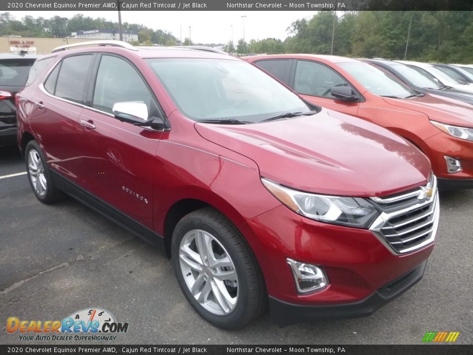 2020 Chevrolet Equinox Premier AWD Cajun Red Tintcoat / Jet Black Photo #5