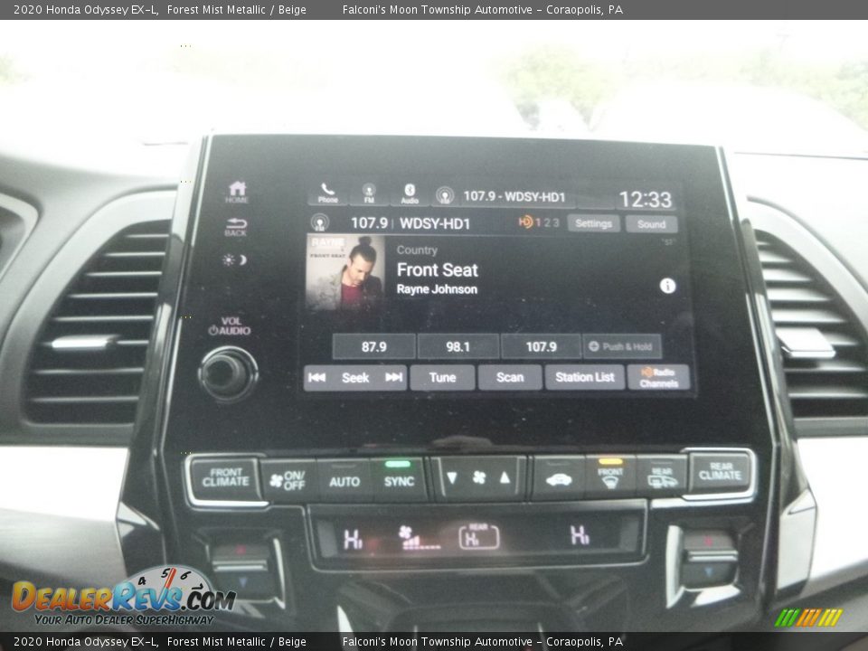 Controls of 2020 Honda Odyssey EX-L Photo #14