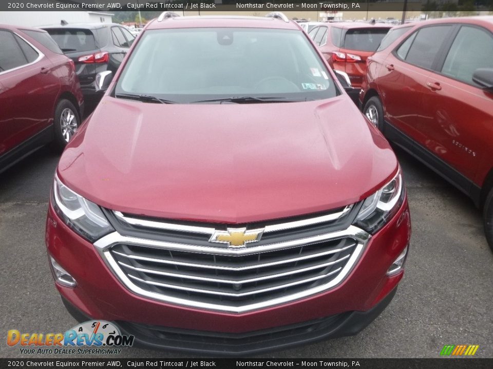 2020 Chevrolet Equinox Premier AWD Cajun Red Tintcoat / Jet Black Photo #6