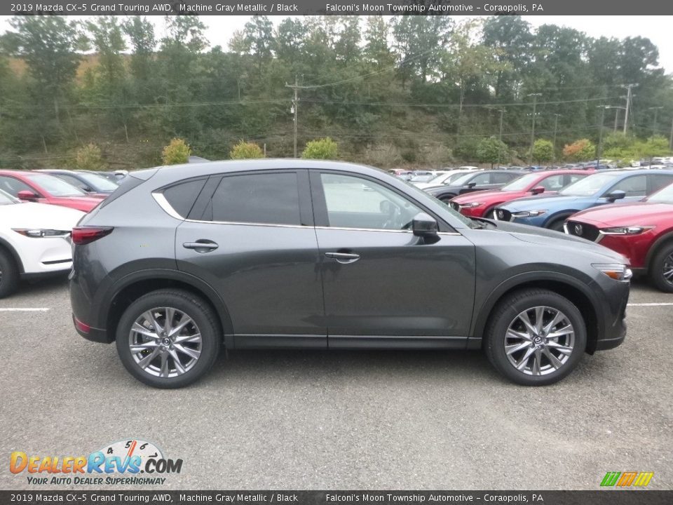 2019 Mazda CX-5 Grand Touring AWD Machine Gray Metallic / Black Photo #1