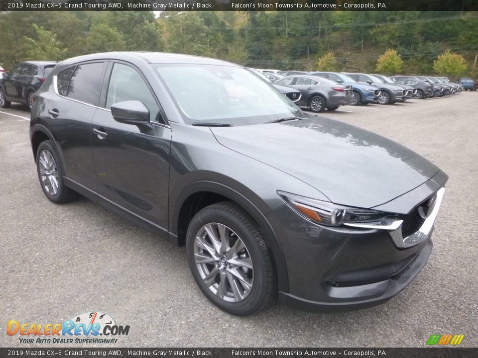 2019 Mazda CX-5 Grand Touring AWD Machine Gray Metallic / Black Photo #3