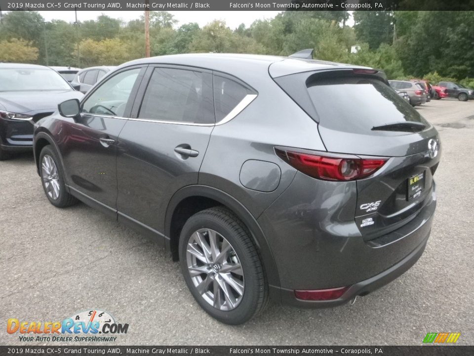 2019 Mazda CX-5 Grand Touring AWD Machine Gray Metallic / Black Photo #5