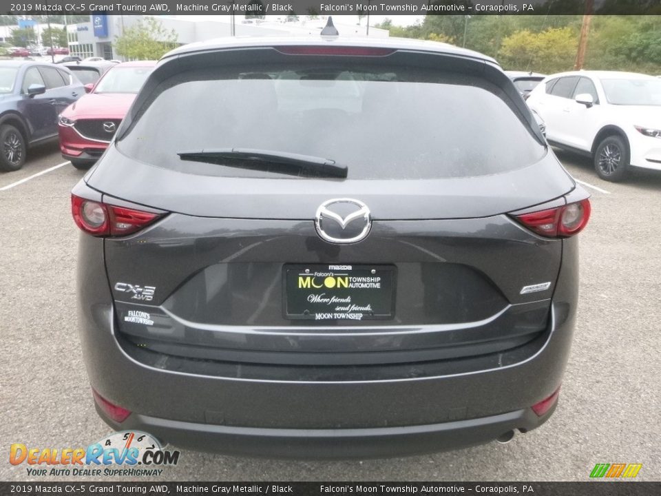 2019 Mazda CX-5 Grand Touring AWD Machine Gray Metallic / Black Photo #6